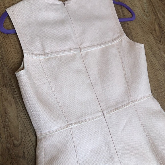 LIDA BADAY Vintage Linen Dress with Silk Lining - Picture 5 of 7